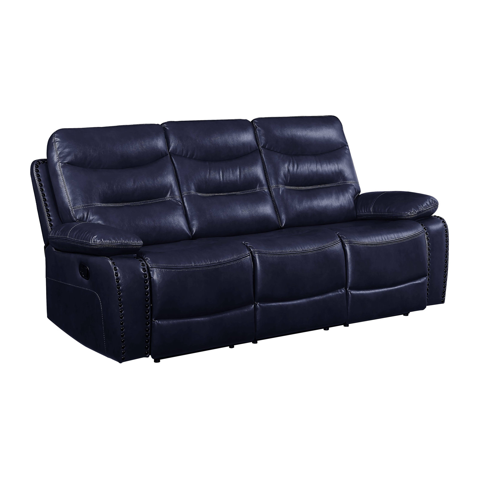 Red Barrel Studio Hebe 90.4'' Upholstered Reclining Sofa